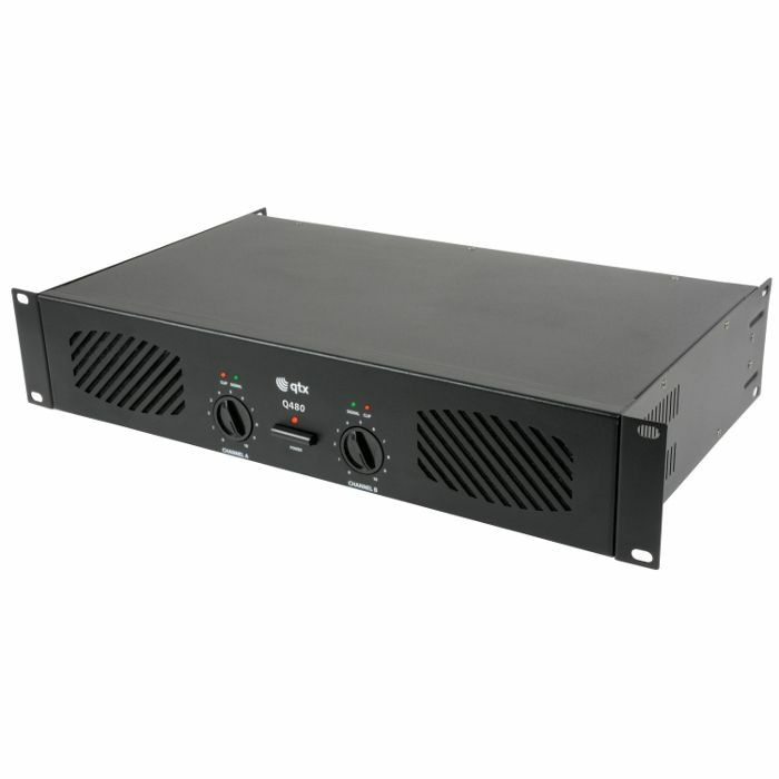 QTX - QTX Q480 Stereo PA Power Amplifier (2 x 240W)