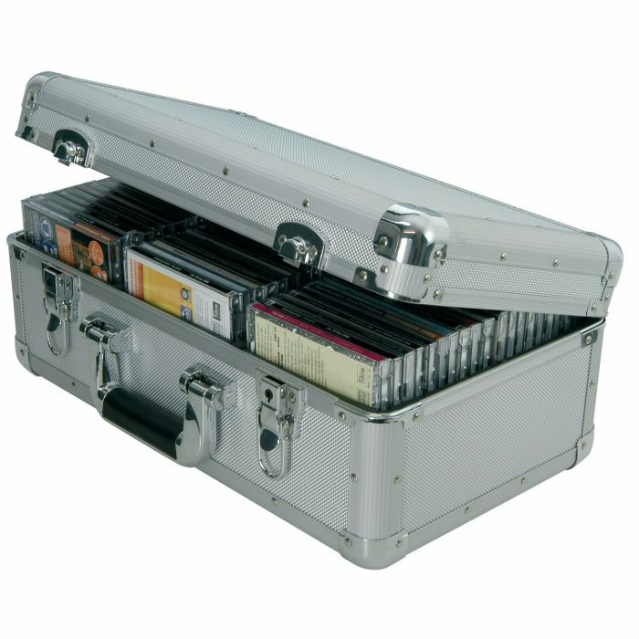 CITRONIC - Citronic CDA60 Aluminium CD Flight Case (holds 60 CDs)