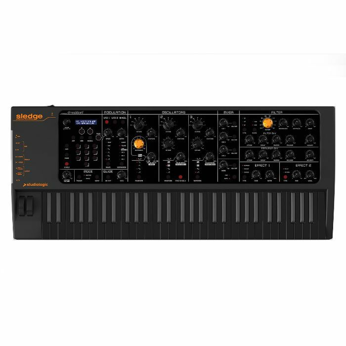 STUDIOLOGIC - Studiologic Sledge 2.0 Black Edition 61-Keys Polyphonic Synthesiser *** DISCOUNTED PRICE WHILE STOCKS LAST UNTIL 31st AUGUST 2023 ***