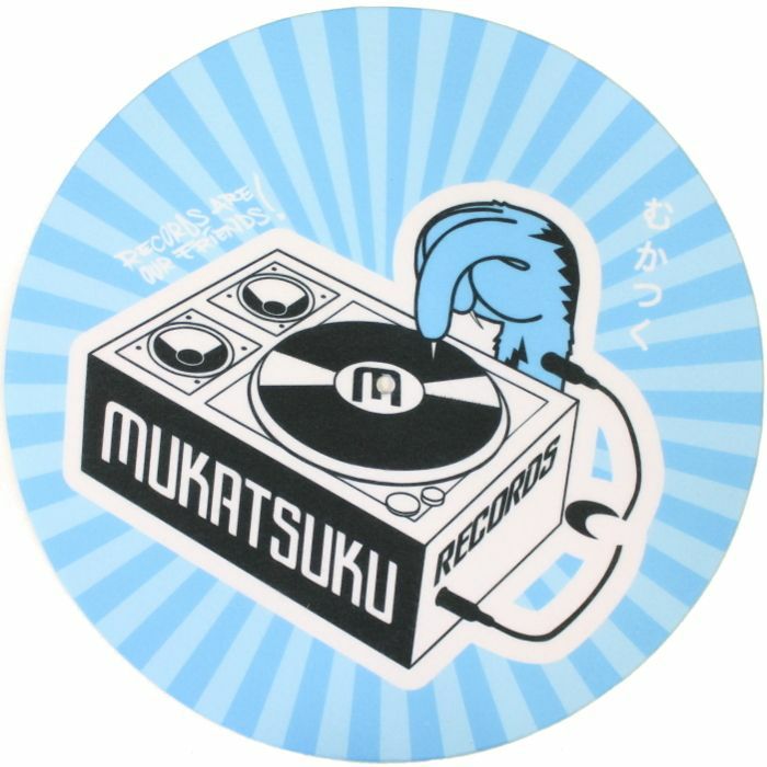 MUKATSUKU - Mukatsuku Records Are Our Friends Blue Rays Slipmat (single, blue rays) *Juno Exclusive*
