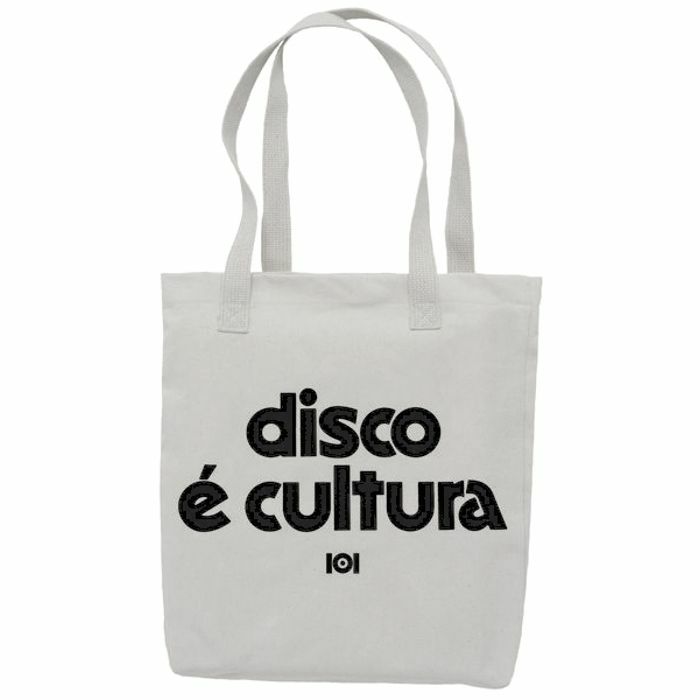 101 APPAREL - 101 Apparel Disco E Cultura Tote Bag (unbleached)