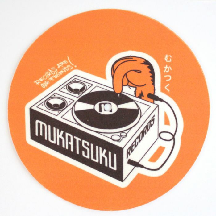 MUKATSUKU - Mukatsuku Records Are Our Friends Bold Orange 7" 45 Slipmat (single, bold orange) *Juno Exclusive*
