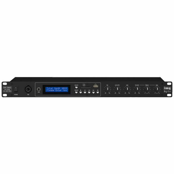 IMG STAGE LINE - IMG Stage Line DMP 130MIX Audio USB SD Player & Mixer