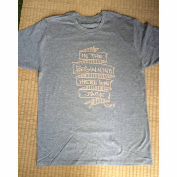 YORE - In The Beginning There Was Jack T-Shirt (grey, medium)