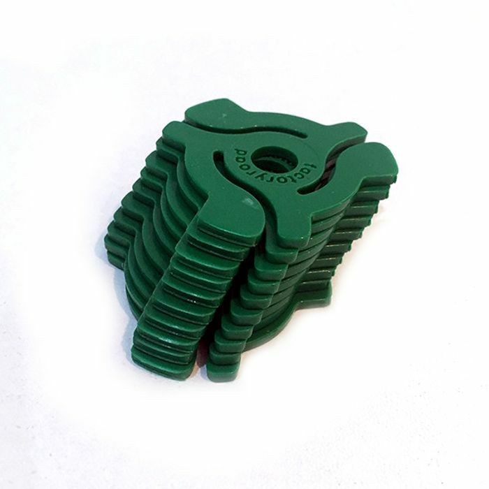 UNEARTHED - Unearthed Plastic 7" 45 Adaptors (green, pack of 10)
