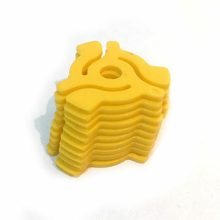 UNEARTHED - Unearthed Plastic 7" 45 Adaptors (yellow, pack of 10)