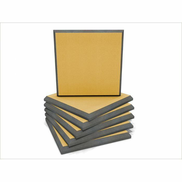 EQ ACOUSTICS - EQ Acoustics Colour Panel 60cm Fabric Faced Tile (natural, pack of 6)