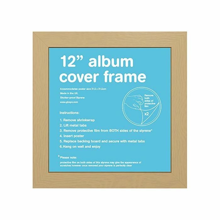 GB EYE - GB Eye 12 Inch Album Cover Vinyl Frame (Gold)
