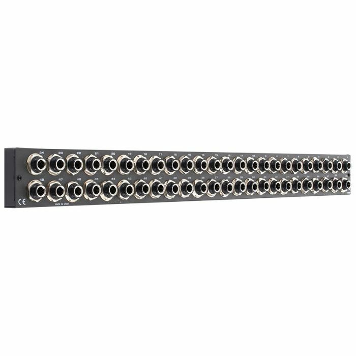Samson SPatch Plus 48Point Balanced Patchbay at Juno Records.