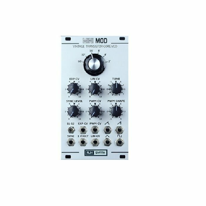 AJH SYNTH - AJH Synth MiniMod Vintage Transistor Core VCO Module (silver)