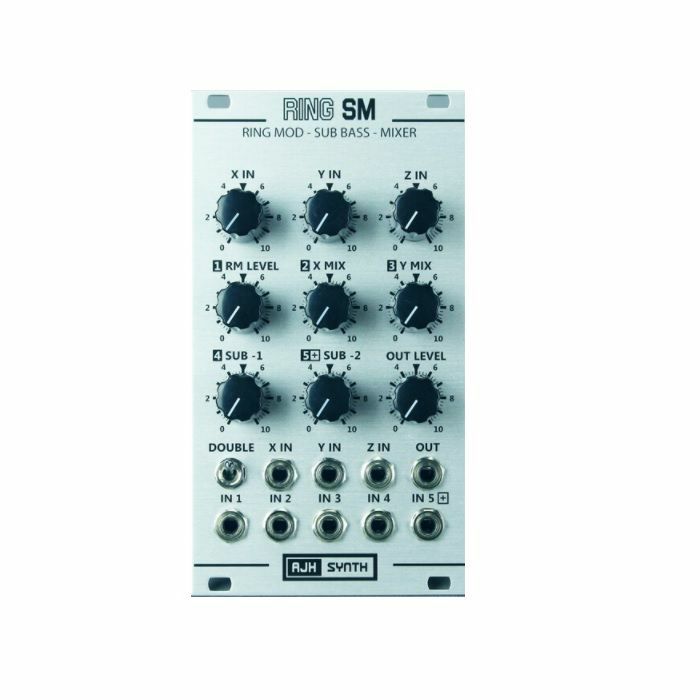 AJH SYNTH - AJH Synth Ring SM Ring Mod Sub Bass Mixer Module (silver)
