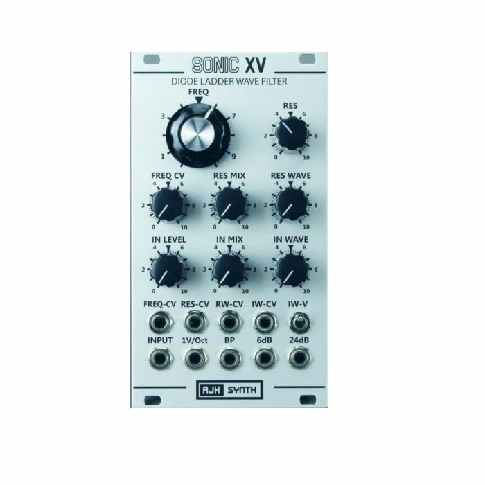 AJH SYNTH - AJH Synth Sonic XV Diode Ladder Wave Filter Module (silver)