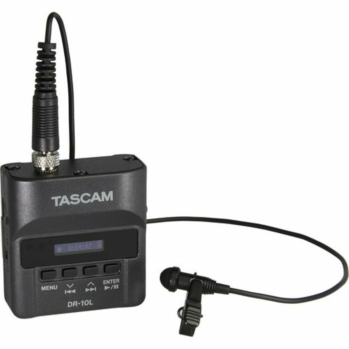TASCAM - Tascam DR-10L Digital Audio Recorder With Lavalier Microphone