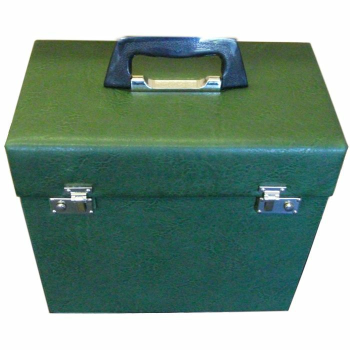 COVERS 33 - Covers 33 Retro Style 12" Vinyl Record Carrying Case (racing green)