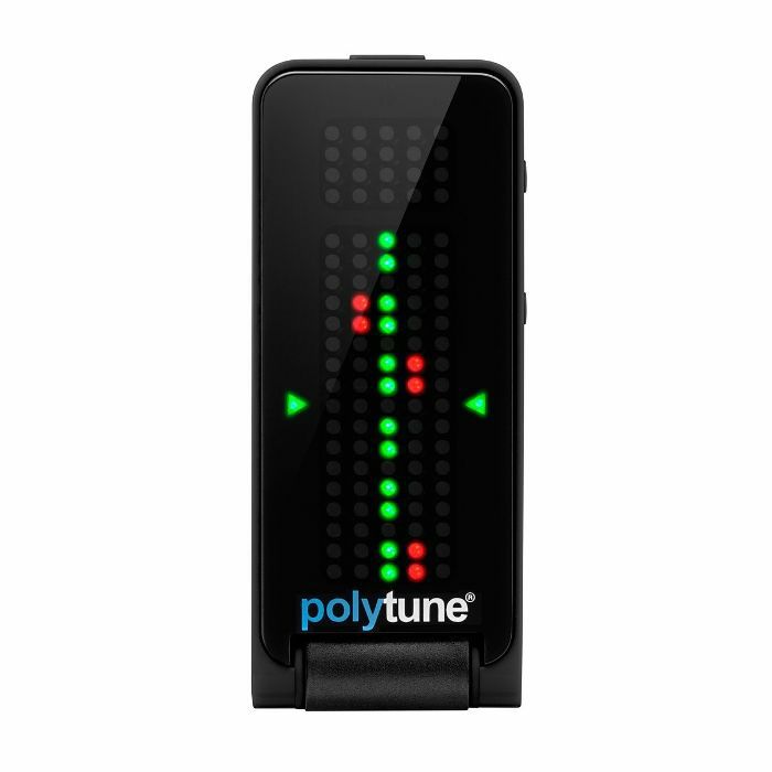 TC Electronic PolyTune Clip Polyphonic Clip On Tuner (black) at Juno