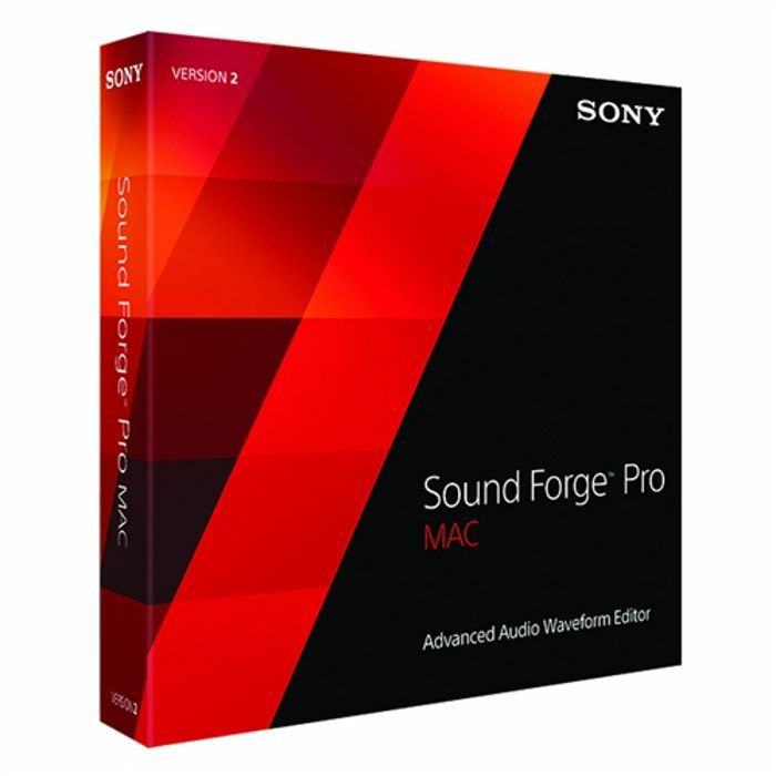 MAGIX AUDIO - Magix Audio Sound Forge Pro Mac 2 Software (boxed DVD, Apple Mac version)