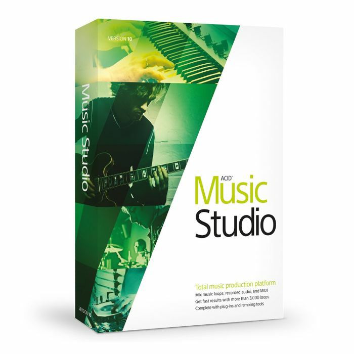 MAGIX AUDIO - Magix Audio ACID Music Studio 10 Software (boxed DVD, Windows PC version)