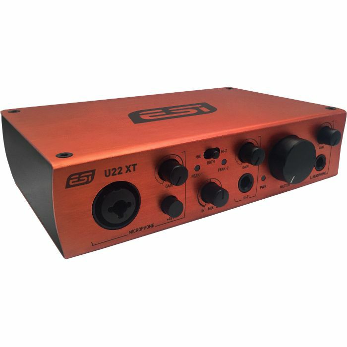 ESI - ESI U22 XT 2x2 24-Bit/96kHz USB 2.0 Audio Interface