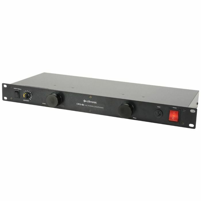 Citronic CPD8C 19" 8 Way IEC Power Conditioner