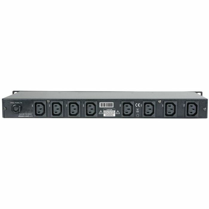 Citronic CPD8C 19" 8 Way IEC Power Conditioner