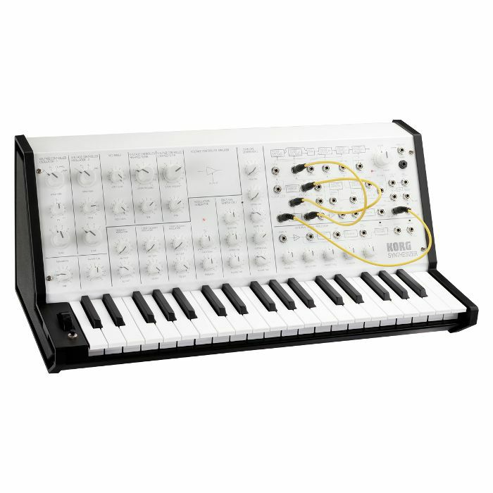 KORG - Korg MS20 Mini Monophonic Analogue Synthesizer (white monotone)