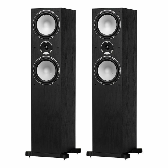 TANNOY - Tannoy Mercury 7.4 7" Twin Driver Floorstanding Speakers (pair, black oak) (NOT AVAILABLE OUTSIDE THE UK)