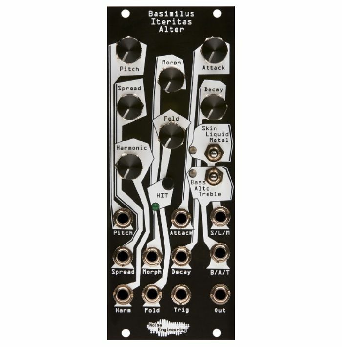 NOISE ENGINEERING - Noise Engineering Basimilus Iteritas Alter Digital Drum Synthesiser Module (black)