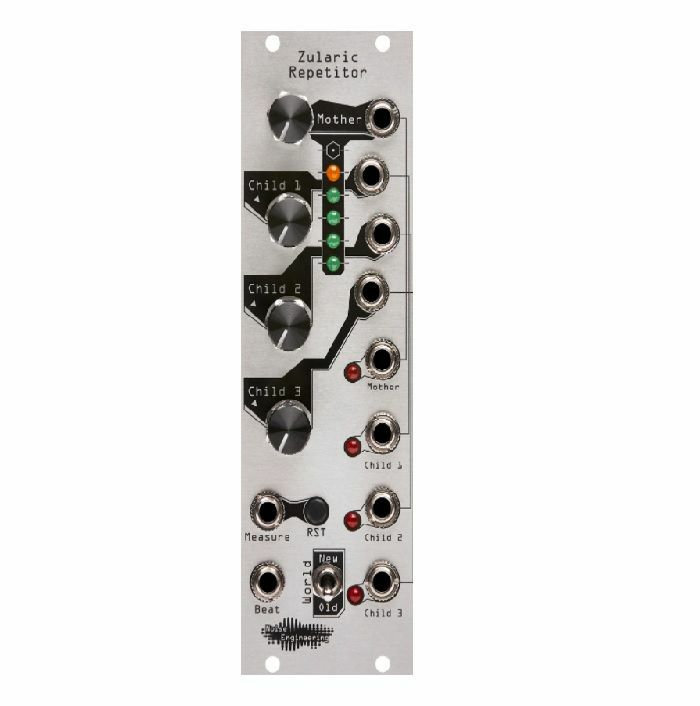 NOISE ENGINEERING - Noise Engineering Zularic Repetitor Dynamic Rhythm Generator Module (silver)