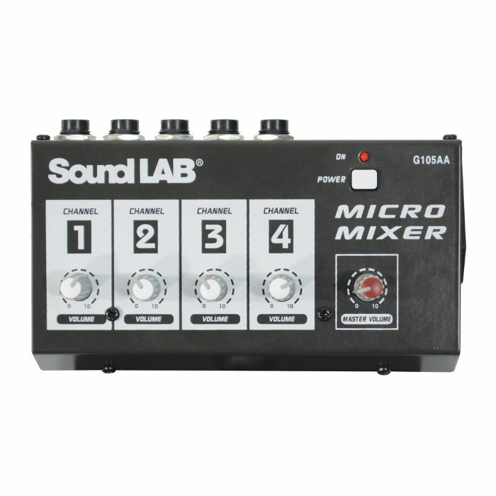SOUND LAB - Sound LAB 4 Channel Mono Mixer