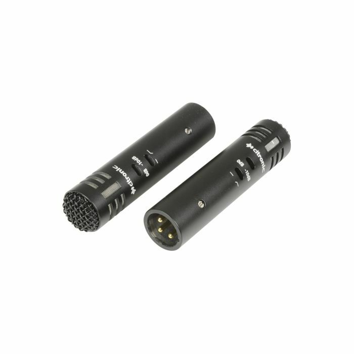 CITRONIC - Citronic ECM2 Pencil Condenser Microphones (stereo pair)