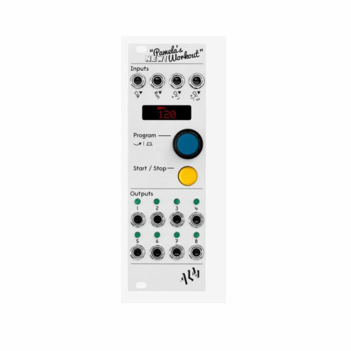 ALM Pamela's New Workout Programmable Clocked Modulation Source Module  (silver)