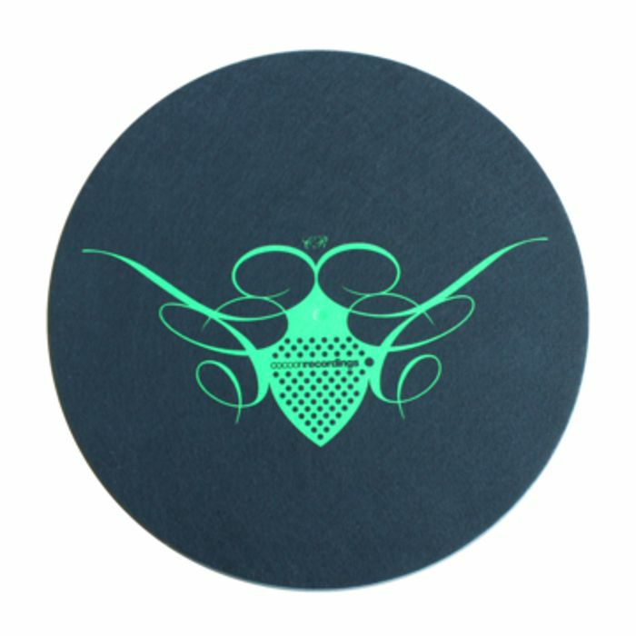 COCOON - Cocoon Slipmat (grey with green print, pair)