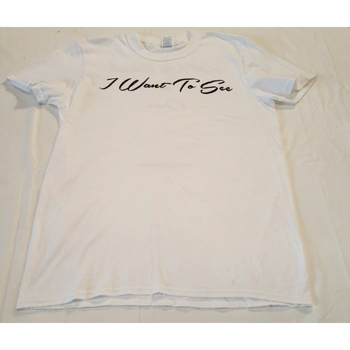 SOUND SIGNATURE - Music Gallery I Want To See T Shirt (white, large)