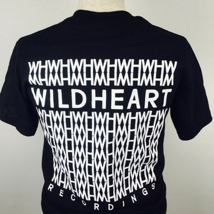 SOUND SIGNATURE - Wildheart T Shirt (black with white print, large)