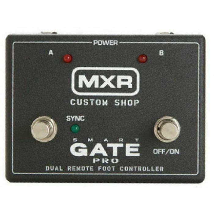 MXR - MXR M235FC Custom Shop Smart Gate Pro Dual Remote Foot Controller Pedal (B-STOCK)