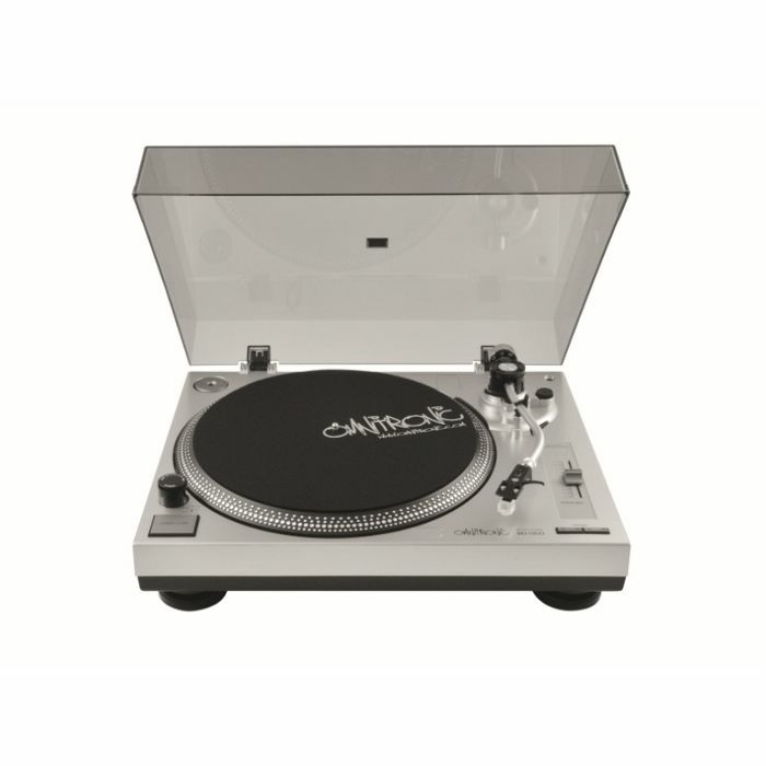 OMNITRONIC - Omnitronic BD-1350 Belt Drive DJ Turntable (silver)