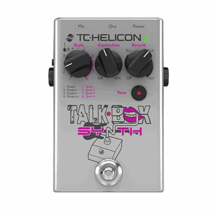 TC HELICON - TC Helicon Talkbox Synth Pedal