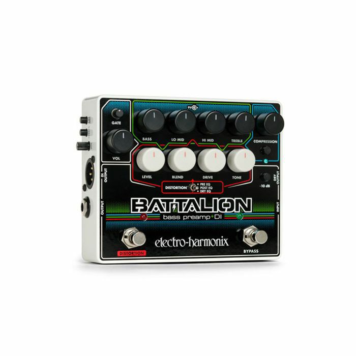 ELECTRO HARMONIX - Electro Harmonix Battalion Bass Preamp & DI Pedal