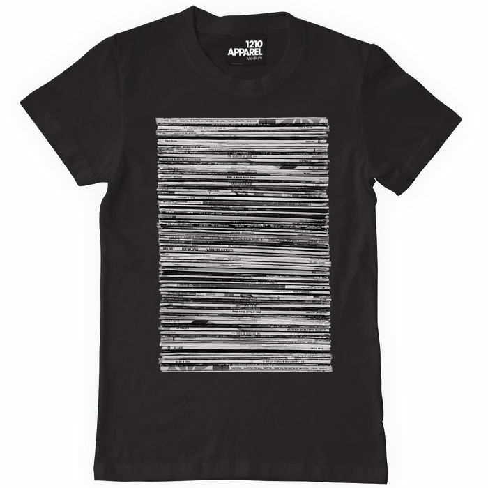 DMC - DMC Vinyl Junkie T Shirt (black, medium)