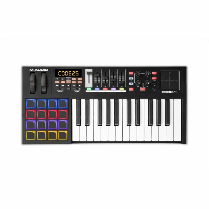 M Audio Code 25 MIDI Keyboard With Ableton Live Lite Software (black)