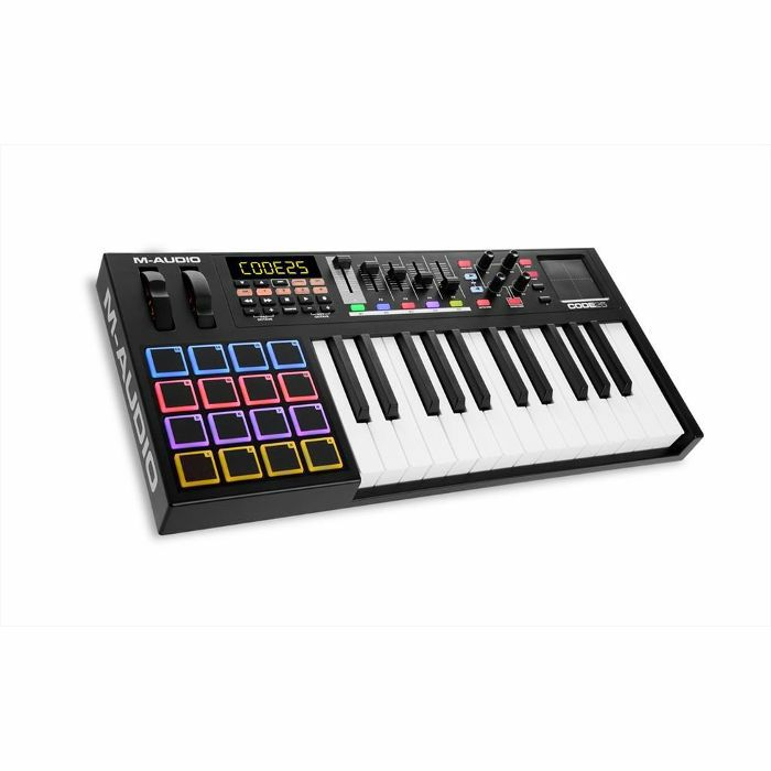 M Audio Code 25 MIDI Keyboard With Ableton Live Lite Software (black)