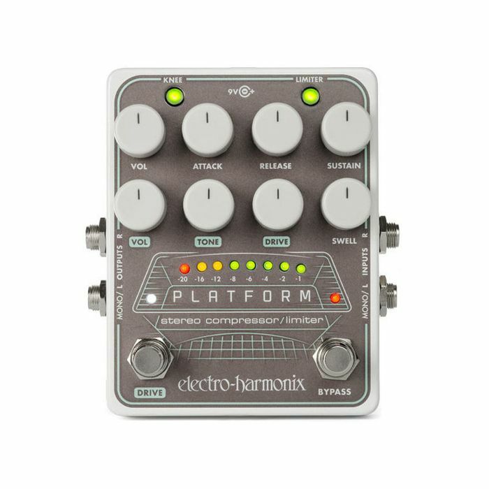 ELECTRO-HARMONIX - Electro-Harmonix Platform Stereo Compressor & Limiter Effects Pedal