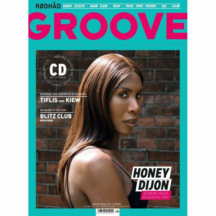 GROOVE MAGAZINE - Groove Magazine: Issue 168  September/October 2017 (with free 10 track compilation CD by Thilo Schneider, German language)