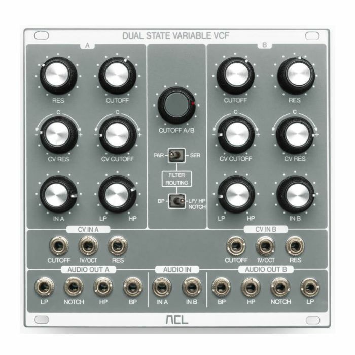 ACL - ACL Dual State Variable VCF Audio Signal Processor Module