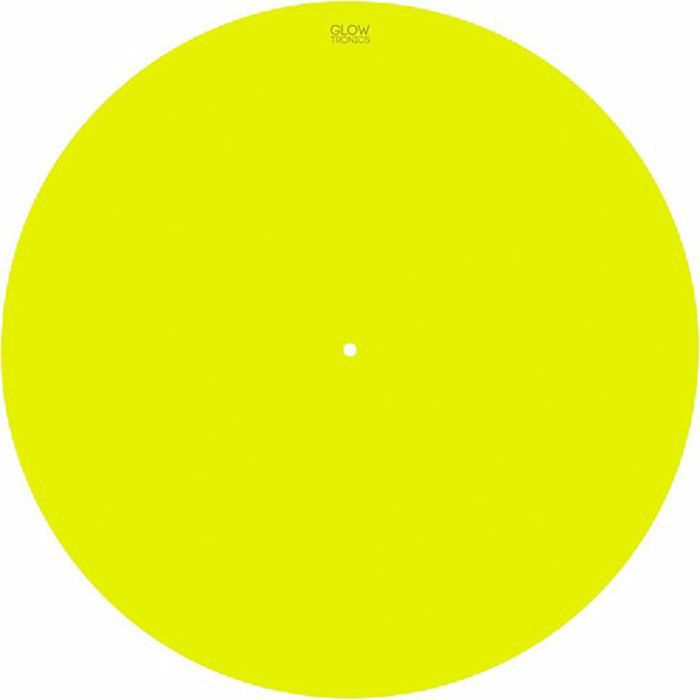 GLOWTRONICS - Glowtronics Yellow Neon 12" Vinyl Record UV Blacklight Slipmats (pair)