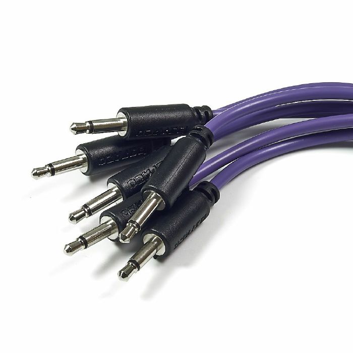 BEFACO - Befaco 7cm Patch Cables (purple, pack of 6)