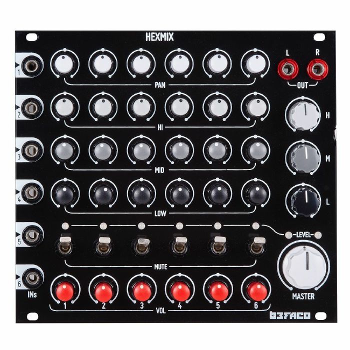 BEFACO - Befaco Hexmix 6-Channel Performance Mixer Module