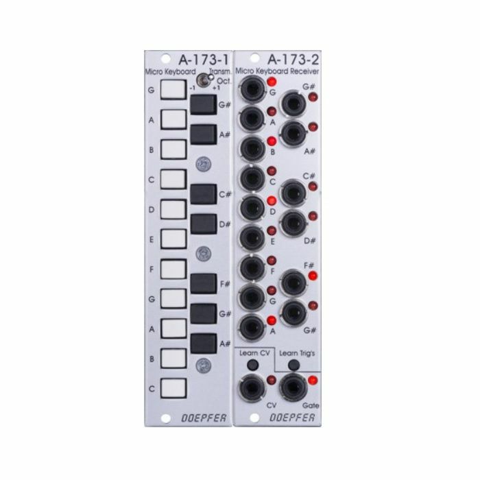 DOEPFER - Doepfer A-173-1/2 Micro Keyboard & Manual Gate Module Set