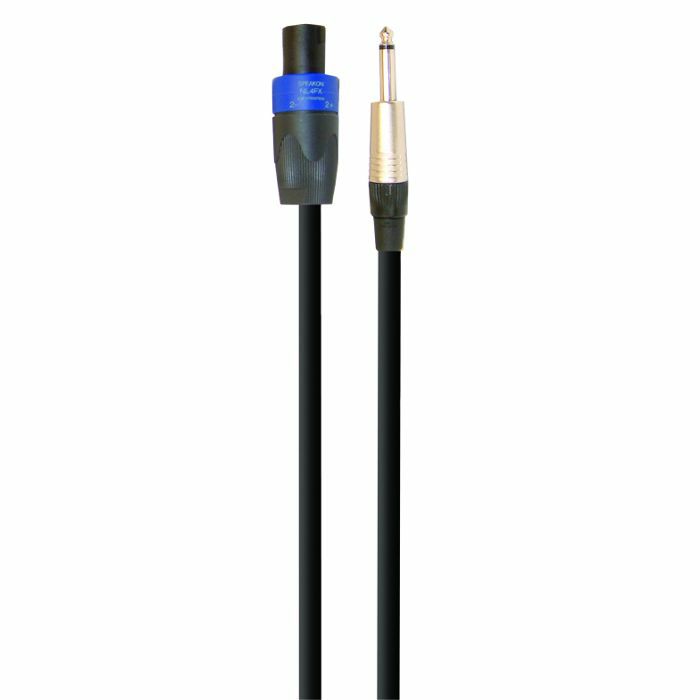 SOUND LAB - Sound LAB 6.35mm Male Jack Plug To 4 Pole Speakon Plug Speaker Lead With Neutrik Connectors (6m)