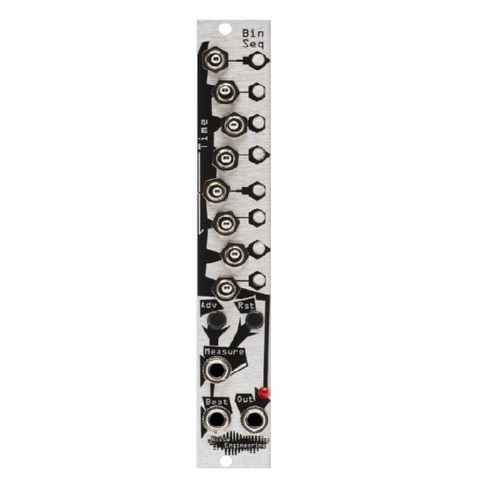 NOISE ENGINEERING - Noise Engineering Bin Seq 8-Step Switching Gate Sequencer Module (silver)